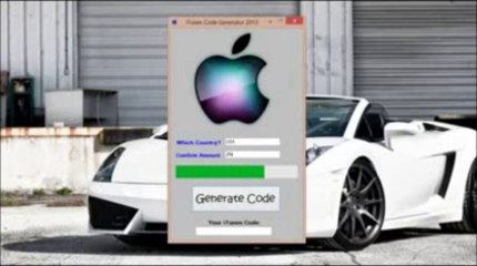 iTunes Code Generator 2013 Mise à jour (Octobre - Novembre 2013)