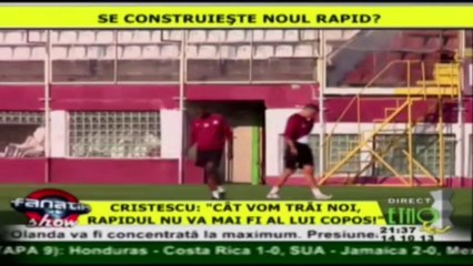 Nicolae Cristescu la FANATIK SHOW (14.10.2013) scandal