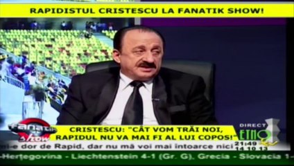Nicolae Cristescu la FANATIK SHOW (14.10.2013) V