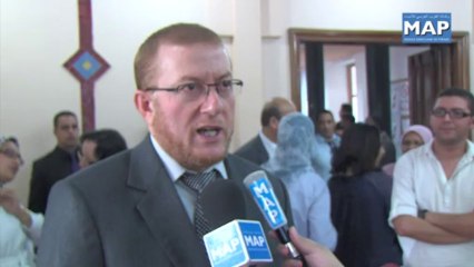 تسليم السلط بين محمد الوفا ومحمد نجيب بوليف