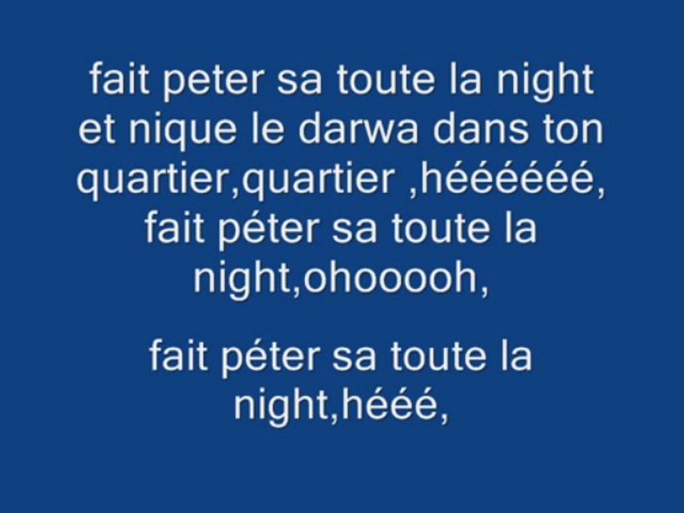 parole melka prod  ft krimo (fait pété sa toute la night)