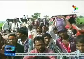 Estampida humana en india deja 109 personas sin vida