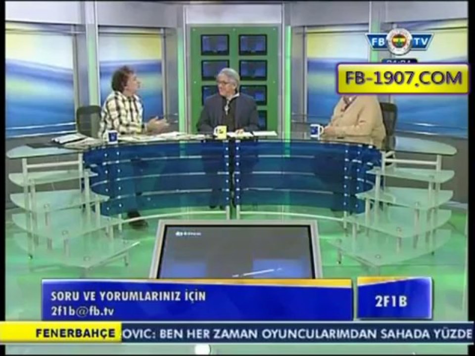 8 Ekim 2013 FBTV 2F 1B Programı