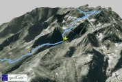 Profil Randonnée 3D Montcalm - Pic d'Estat - Ariège