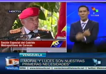 Recuerdan a Bolívar como libertador a 200 años de su proclama