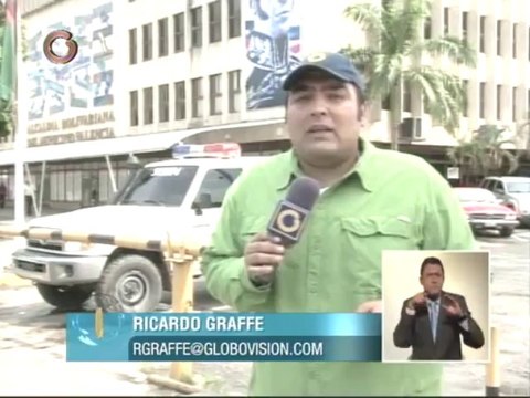 Alcalde de Valencia fue trasladado al Palacio de Justicia para audiencia de presentación