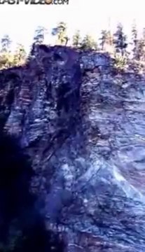 Saut depuis une falaise qui va tourner au drame