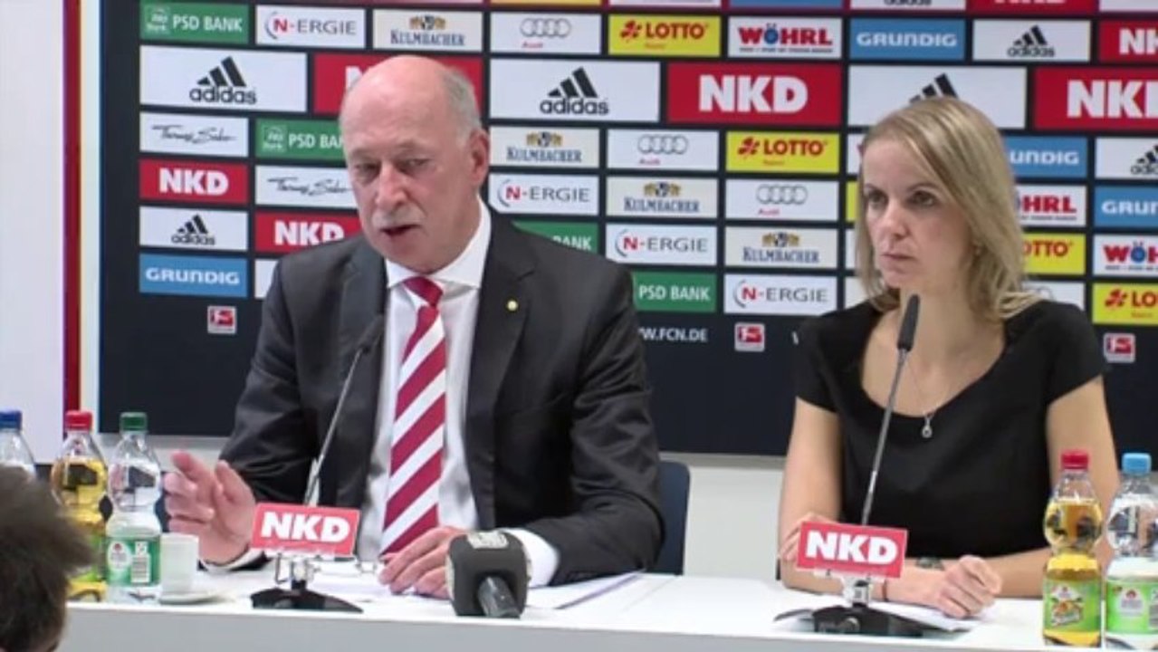 FCN-Finanzchef Woy: 'Dann kostet das auch was'