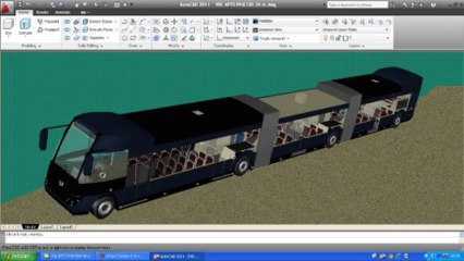VDL APTS Phileas 26m - AutoCAD 2011