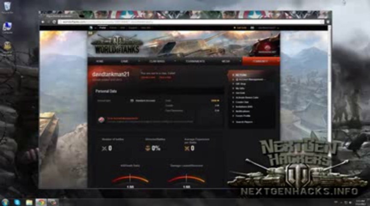World of Tanks Gold Hack - WoT Cheat Gold Code [October 2013]
