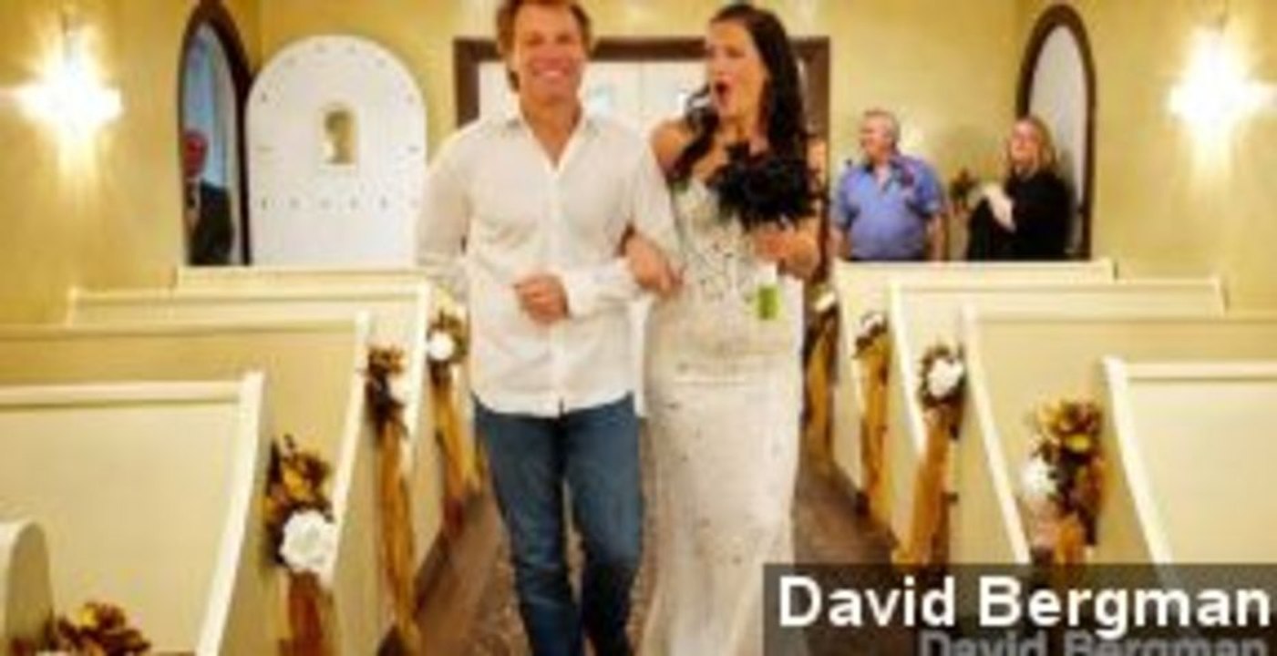 Bon Jovi Walks Fan Down the Aisle at Wedding