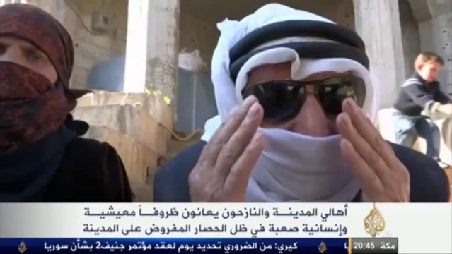 معاناة آلاف النازحين في مدينة جاسم بدرعا