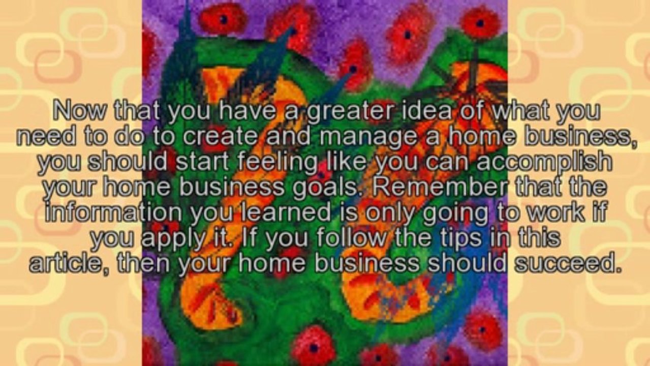 Venture Out On Your Own With A Home Business