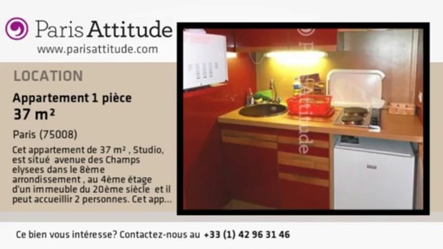 Appartement Studio à louer - Champs Elysées, Paris - Ref. 8203