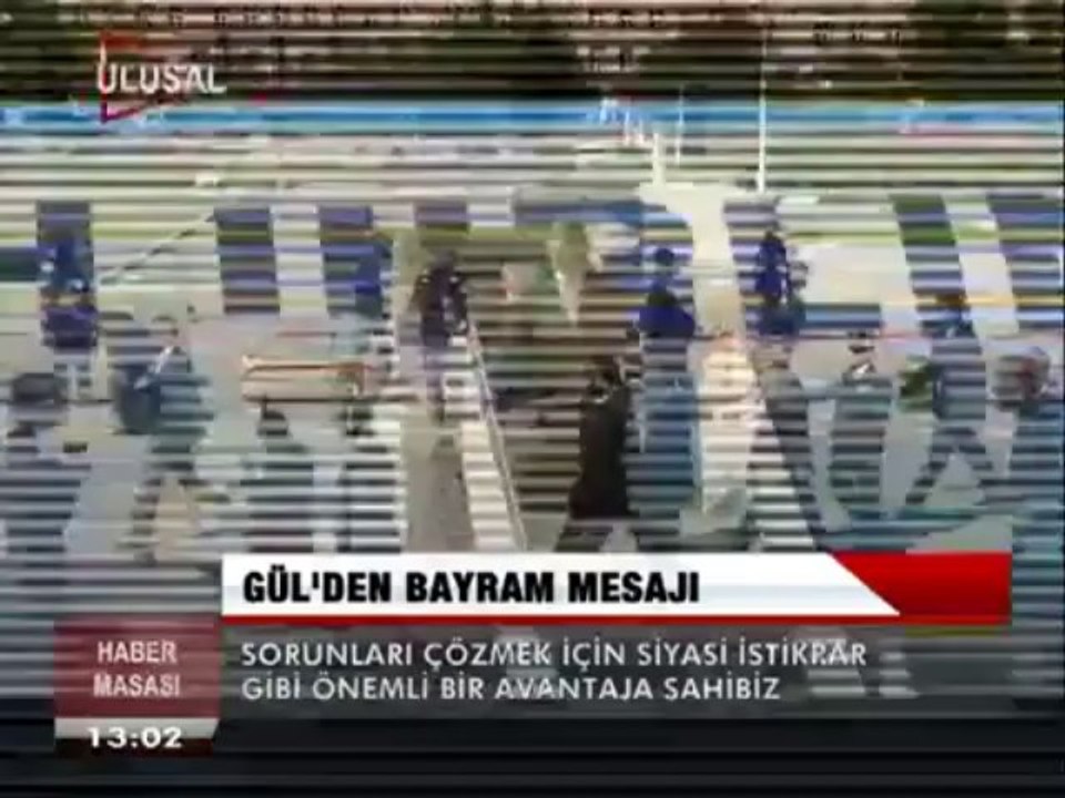 GÜL'DEN BAYRAM MESAJI