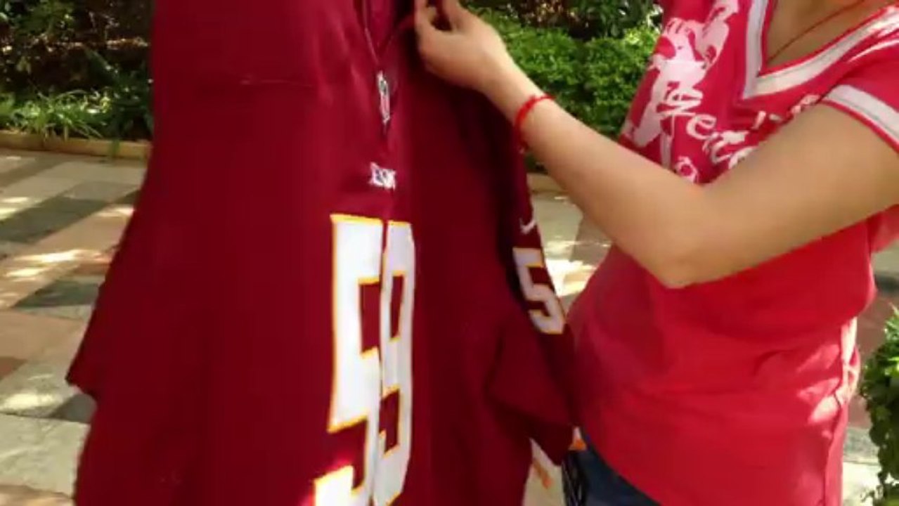 caps-sell.org/Nike Washington Red Skins 59 Fletcher Red Authentic Elite Jersey