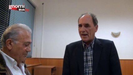 Ο βουλευτής του ΣΥΡΙΖΑ Γιώργος Σταθάκης μιλά στη ΓΝΩΜΗ