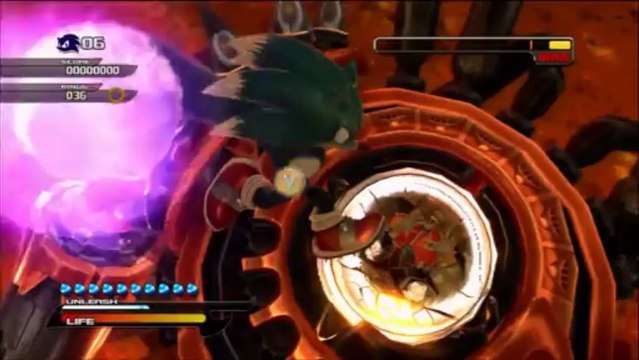 Sonic Unleashed Egg Dragoon Boss Battle HD