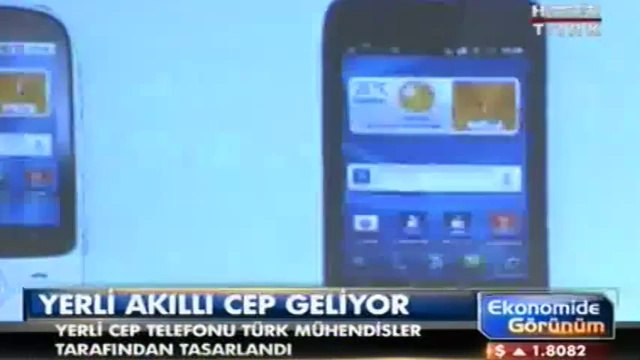 Turkcell Yerli Akıllı Telefon - Gebze @BloombergHT