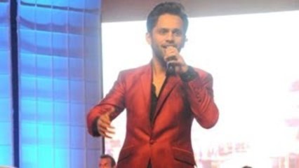 Rahul Vaidya & Shruti Pathak @ NSCI's Raas Jalsa Night !