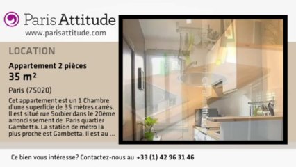 Appartement 1 Chambre à louer - Gambetta, Paris - Ref. 4153