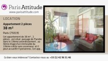 Appartement 1 Chambre à louer - Canal de l'Ourcq, Paris - Ref. 3009