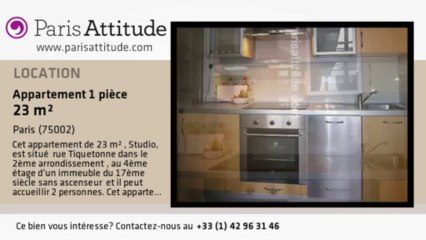 Appartement Studio à louer - Strasbourg St Denis, Paris - Ref. 6808