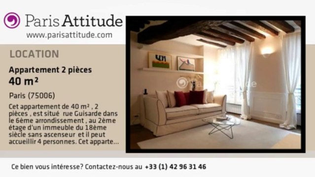 Appartement 1 Chambre à louer - St Germain, Paris - Ref. 8631