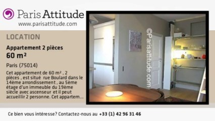 Appartement 1 Chambre à louer - Alésia, Paris - Ref. 5352