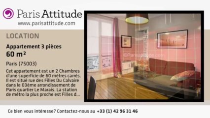 Appartement 2 Chambres à louer - Temple, Paris - Ref. 4965