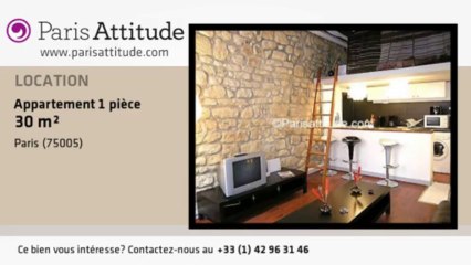Appartement Alcove Studio à louer - Quartier Latin/St Michel, Paris - Ref. 2756