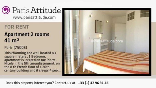 1 Bedroom Apartment for rent - Port Royal, Paris - Ref. 7631