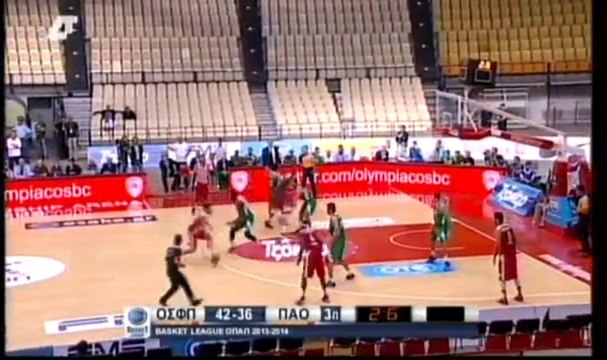 Ολυμπιακός-Παναθηναϊκός 55-45 Τα highlights