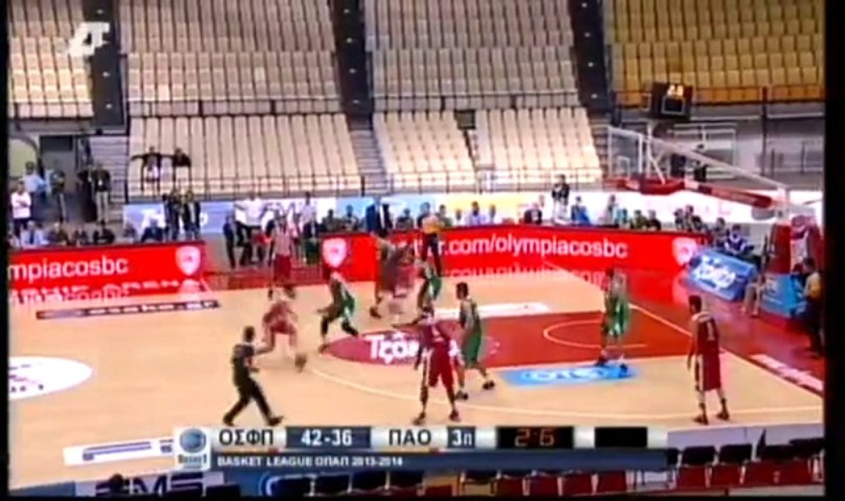 Ολυμπιακός-Παναθηναϊκός 55-45 Τα highlights