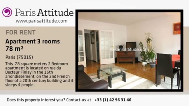 2 Bedroom Apartment for rent - Bir Hakeim, Paris - Ref. 2120