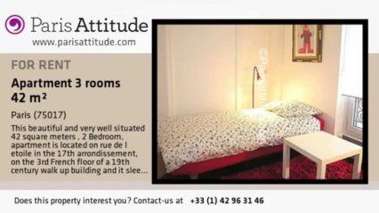 2 Bedroom Apartment for rent - Arc de Triomphe, Paris - Ref. 5806