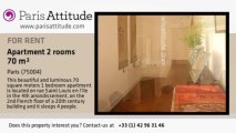 1 Bedroom Apartment for rent - Ile St Louis, Paris - Ref. 1450