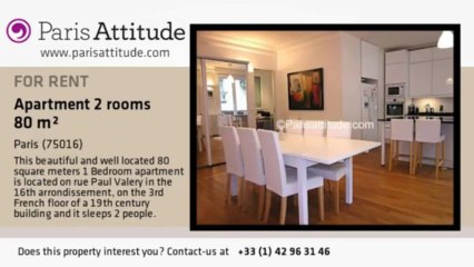 1 Bedroom Apartment for rent - Victor Hugo, Paris - Ref. 5141