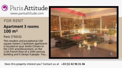 2 Bedroom Apartment for rent - Parc André Citroën, Paris - Ref. 1086