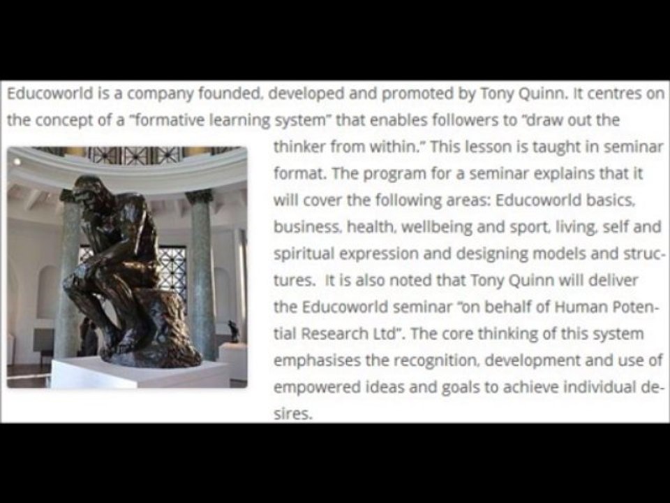 Educoworld l What and Who are Educoworld