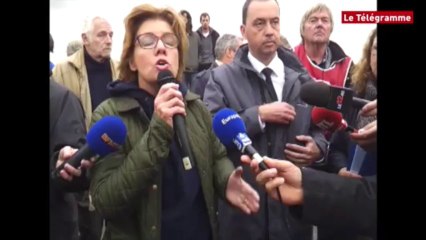 Morlaix. Vent de fronde : élus et sous-préfet face aux manifestants