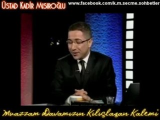 Üstad Kadir Mısıroğlu'nun tarihe ilgisi ve alakası nereden başladı