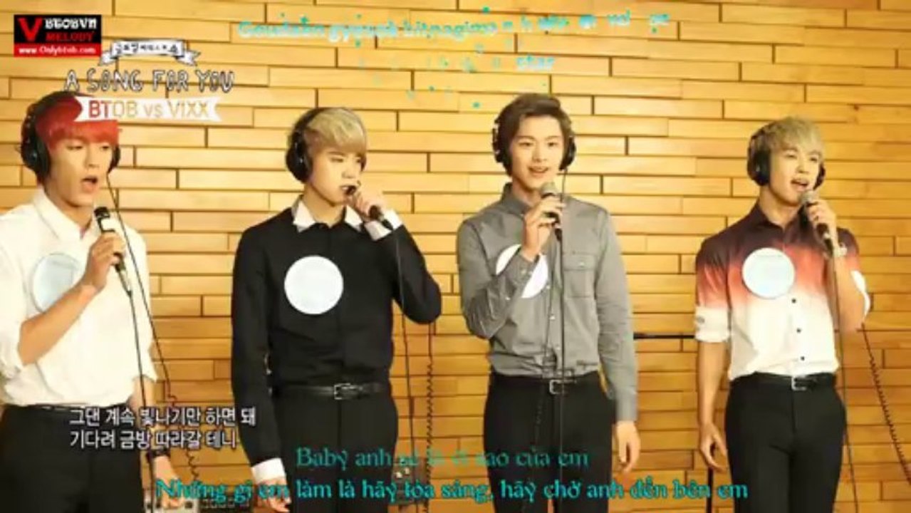 [Kara+Vietsub] A song for you BTOB - Star