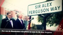 Une rue au nom de Sir Alex Ferguson à Manchester