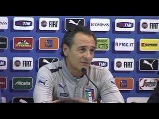 Napoli - Italia-Armenia, conferenza stampa di Prandelli (14.10.13)