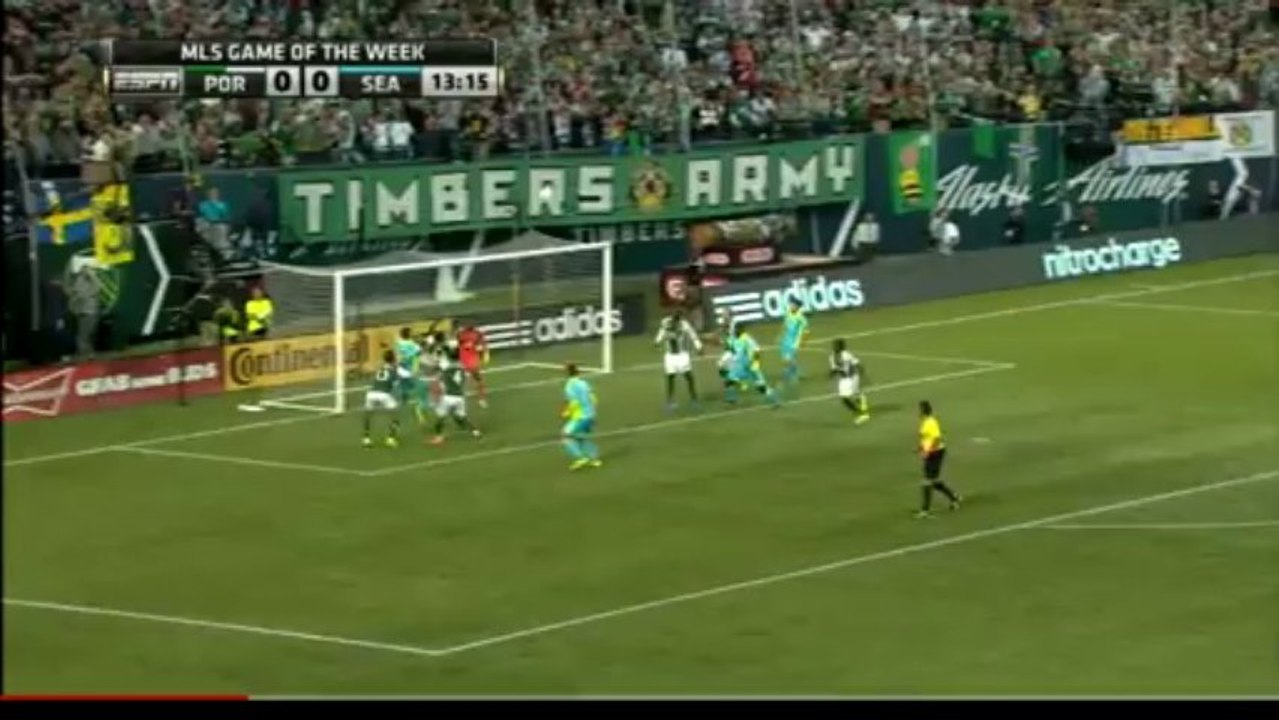 13 oct 13 - mls - portland vs seattle 1st