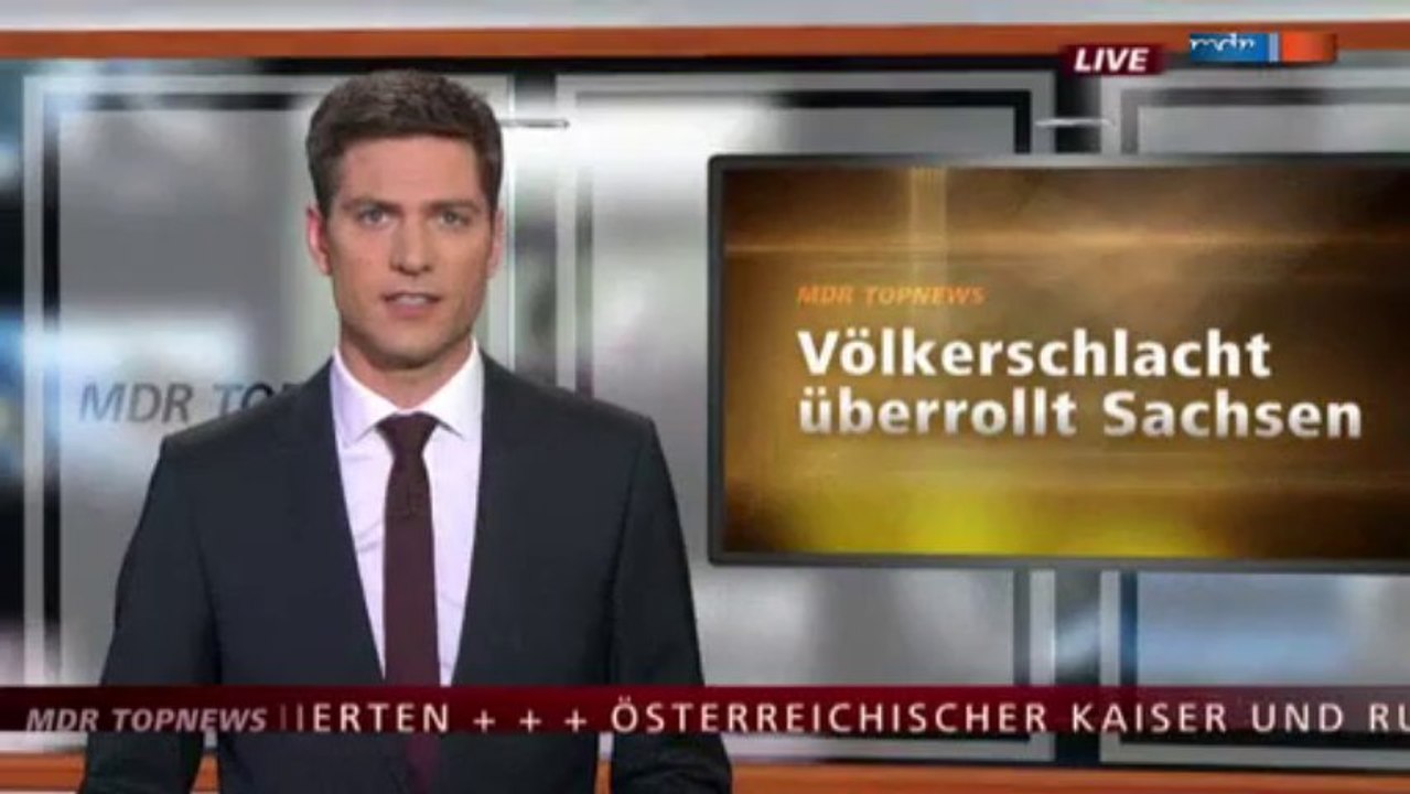 Völkerschlacht überrollt Sachsen01
