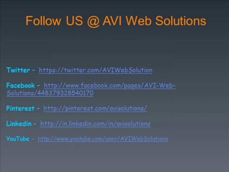 Business Models - AVI Web Solutions UK