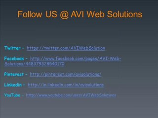 Business Models - AVI Web Solutions UK