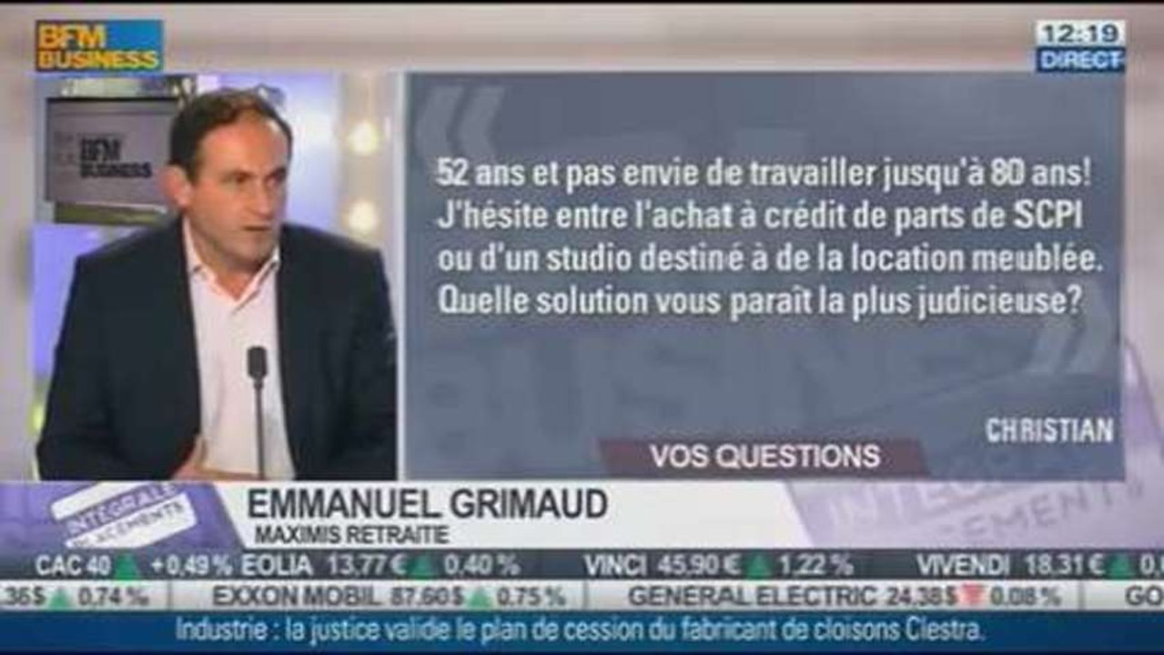 Les Réponses d'Emmanuel Grimaud aux questions des auditeurs, Intégrale Placements - 15/10